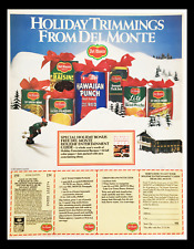 1984 Del Monte Holiday Trimmings Circular Coupon Advertisement picture