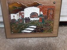 Aethra Wall Plaque Country Villa Hand Made In Greece Size 9 By 12  picture