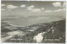 Lake Elsinore Ca Lakeview Heights Real Photo RPPC Vintage Postcard California picture