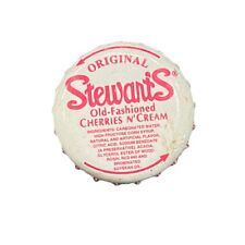 Vintage STEWART'S Cherries n' Cream Bottle Cap - Unused picture