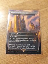 MTG MAGIC the GATHERING LOTR LORD OF THE RINGS MYTHIC BORDERLESS ART OSGILIATH picture