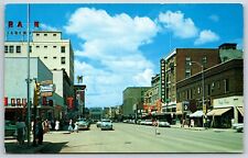 Postcard Looking West On Central Ave, Great Falls, Montana Unposted picture