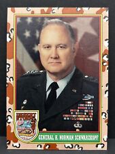 1991 Topps Desert Storm #4 General Norman Schwarzkopf picture