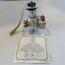 Lenox Ornament~**2006 CHRISTMAS STARLIGHT SNOWMAN **~4