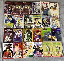 Huge Lot Of 24 Manga Graphic Novels In English FULLMETAL ALCHEMIST AND MORE picture