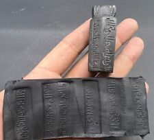 Islamic Era Rare Beautiful Old Kufic Written Calligraphy Ancient Cylinder Seal picture