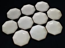 Kutani Ware  Imari White Porcelain Octagonal Plate 10 Pieces picture