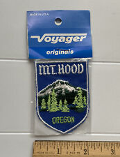 NIP Vintage Mt. Hood Oregon Volcanic Mountain Peak Souvenir Voyager Patch Badge  picture