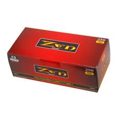 4x Boxes ( ZEN Red Full Flavor 100MM 100s 100 ) Cigarette RYO 250 Tubes Box picture
