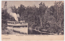 MICHIGAN STEAMBOAT TOPINABEE INLAND ROUTE 1907 TO S.B. HARRIS, ANTWERP OHIO. picture