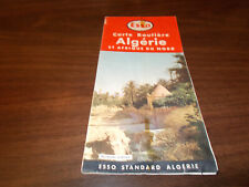 1956 Esso Algeria Vintage Road Map picture