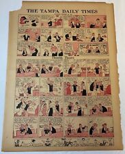 October 8, 1932 Thimble Theater newspaper comics page ~ POPEYE picture