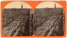 BOSTON SV - Parade Scene - AH Folsom 1870s SCARCE picture