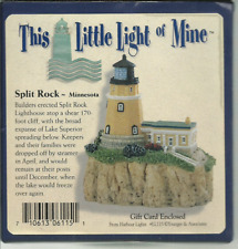 Harbour Lights Mini Split Rock MN Little Light Of Mine LL115 Figurine Lighthouse picture