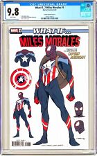Marvel WHAT IF...? MILES MORALES (2019) #1 Captain America 1:200 VARIANT CGC 9.8 picture