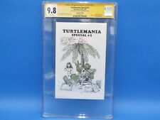 Turtlemania Special #1 Anniversary Edition Signed & Sketch Kevin Eastman CGC 9.8 picture