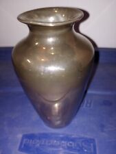 Antique Hispano Moresque Vase~Labeled on bottom~Metallic Gold picture