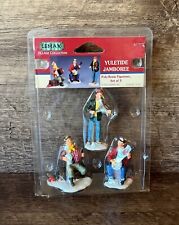 Vintage Lemax Yuletide Jamboree Village Collection Accessory Figures Retired picture