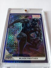 2023 Upper Deck Marvel Platinum #82  Black Panther Blue Traxx  /499 MINT FREE SH picture