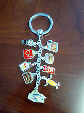 McDonalds Keychain   Sterling Silver Key Chain with Milestone Charms picture