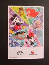 JAL DREAM EXPRESS Disney100 JAPAN AIRLINES [AIRLINE ISSUE] POSTCARD picture