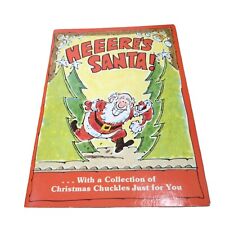 Hallmark Card, Christmas Chuckles. Heeere’s Santa. Vintage 24 Pages.1978 Booklet picture