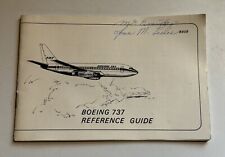 Vintage Boeing 737 Reference Guide D6-60094 Reprint March 1979, 19 pages picture