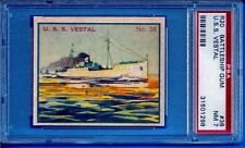 1936 R20 Battleship Gum #38 U.S.S. Vestal Psa 7 picture