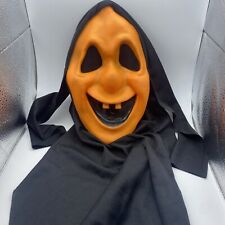 2007 Fun World Scream Mask Goofy Ghost Face Sarah Spook Orange picture