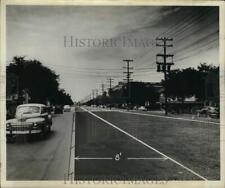 1949 Press Photo Road widening plan for North and South Carrollton streets picture