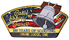Cradle of Liberty Council CSP, 'Unami Lodge One' 100 Years of Scouting 2010 MINT picture