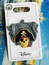 2022 Disney Parks Pirates Of The Caribbean 3D Skull Pin New OE picture