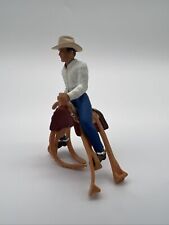 Retired Vintage Schleich Horse Rider Farmer Cowboy Figure Figurine Saddle picture