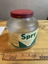Vintage Spry Shortening Jar picture