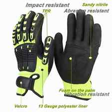Safety Gloves: Cut & Slip Resistant High Visibility Impact Gloves (XL) picture