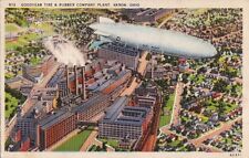 Postcard Goodyear Tire & Rubber Co Plant Akron OH  picture