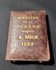 1899 French Ministry of War Medal Case Box picture