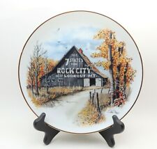 Vintage Ray Day Rock City Barn Plate 1986 Numbered Once Upon a Barn Series picture