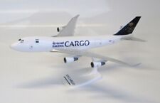 Saudia Cargo Boeing 747-400F 9H-AKJ 1/250 scale desk model NEW PPC picture