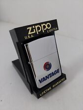 Zippo lighter VANTAGE Cigarettes 1997 New In Box Limited Edition Chrome RARE picture