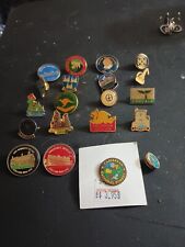 Vintage Now Travel Tourist Souvenir Lapel Pins 20X picture