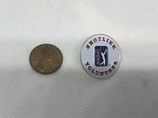 PGA Tour Golf Shotlink Volunteer Lapel Hat Pin Badge Button picture