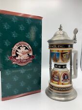 BUDWEISER Collectible Beer Stein History of Quality and Innovation w COA picture