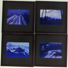 Lot of 4: Vintage 1950s Kodak Red Border 35mm Transparency, Mount Fiji Pics A picture