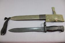 Military Spanish Army M58 FR7 FR8 Cetme Rifle Bayonet Scabbard Knife picture