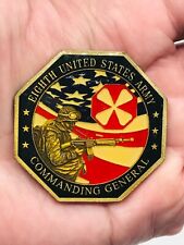 Eighth United States Army Challenge Coin One Team One Fight Commanding General picture
