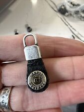 100th Anniversary (03) Harley Davidson Leather Zipper Pull for Jacket/Keychain picture