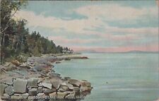 Mt Kineo and Moosehead Lake from Point Aaron Maine Postcard,1908 picture