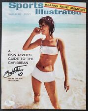 Babette March JSA COA First SI Swimsuit Issue Autograph 8x10 1964 Cover Photo picture