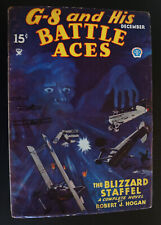 G-8 and His Battle Aces Pulp Magazine December 1934 The Blizzard Staffel picture
